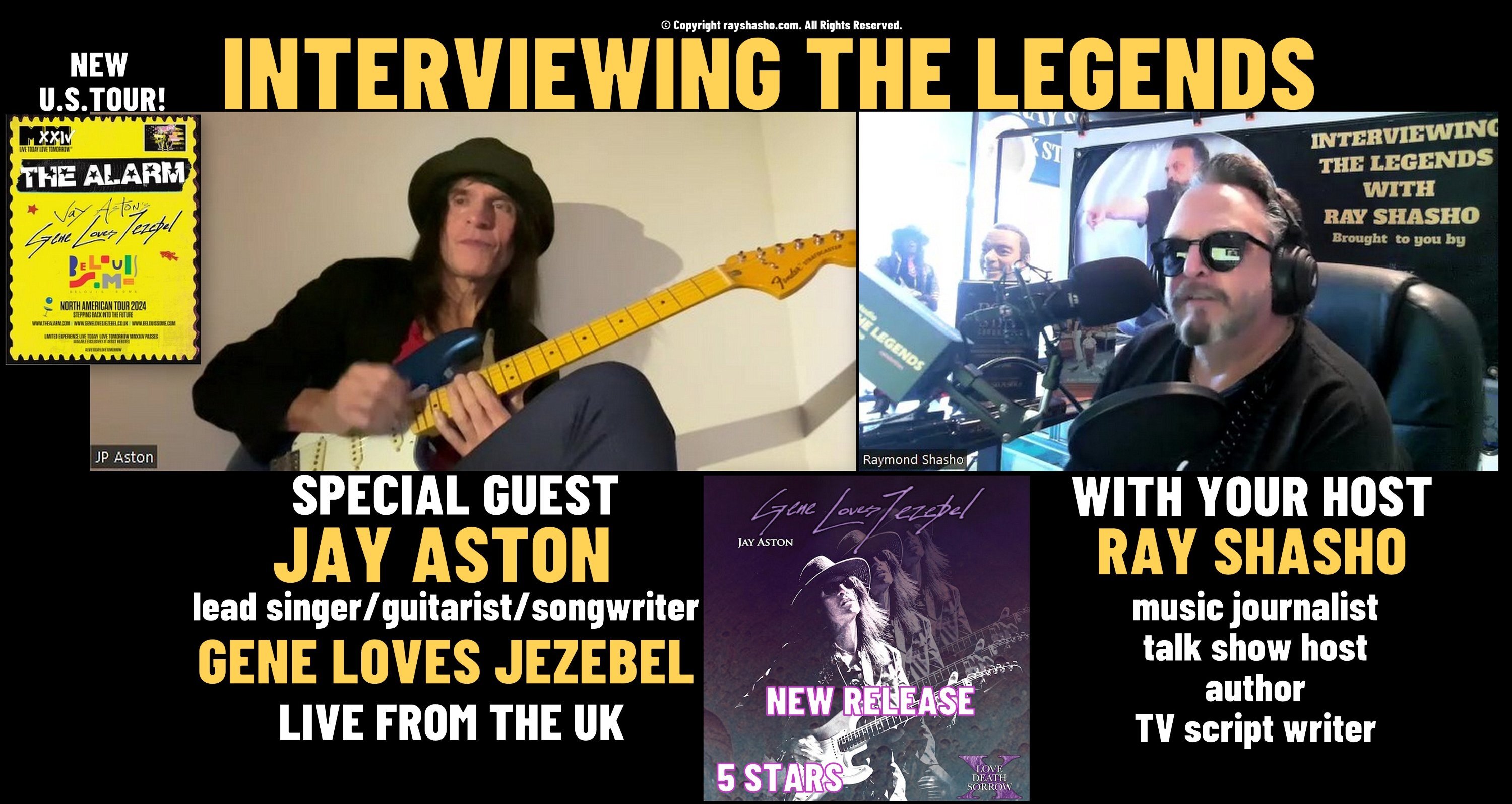 Jay Aston and Gene Loves Jezebel New Album and U.S. Tour Exclusive ...